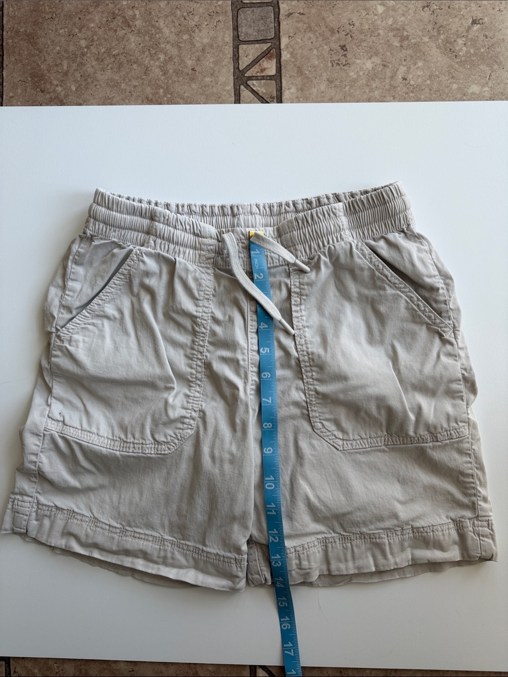 Orvis Light Khaki Drawstring Women's Shorts